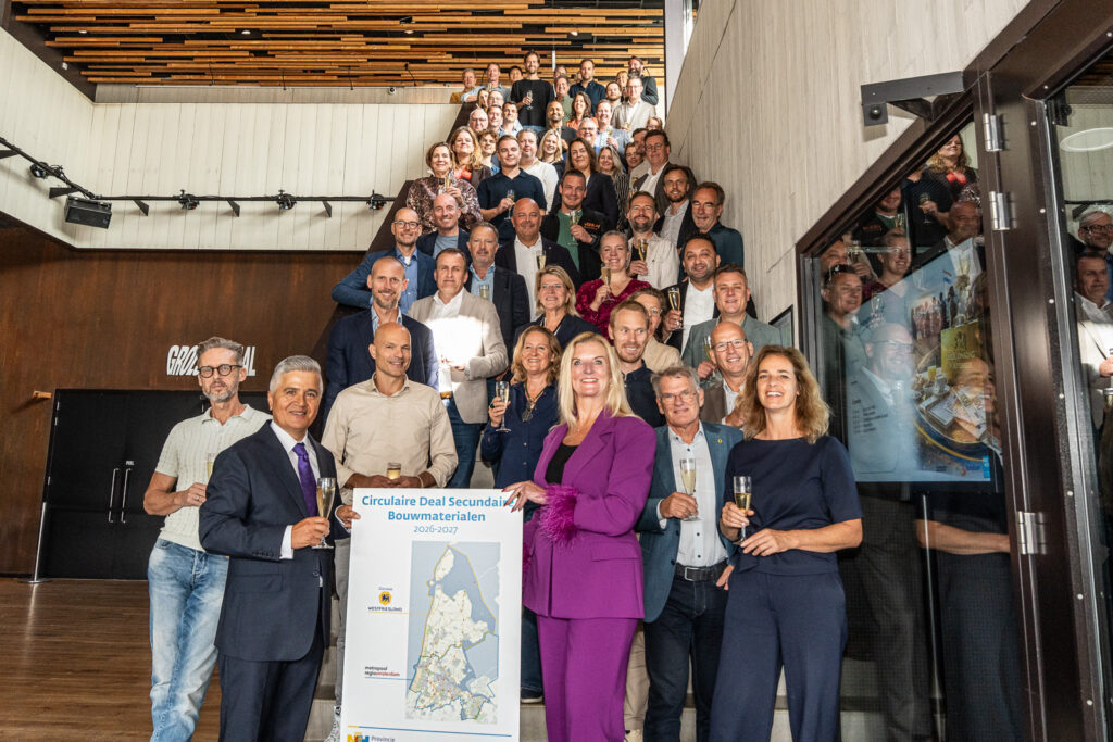 Circulaire Deal Secundaire Bouwmaterialen 2.0 van start
