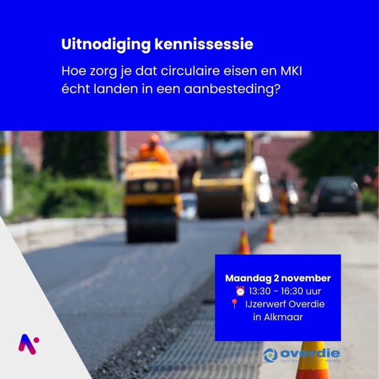 Kennissessie MKI en circulaire eisen: van papier naar praktijk