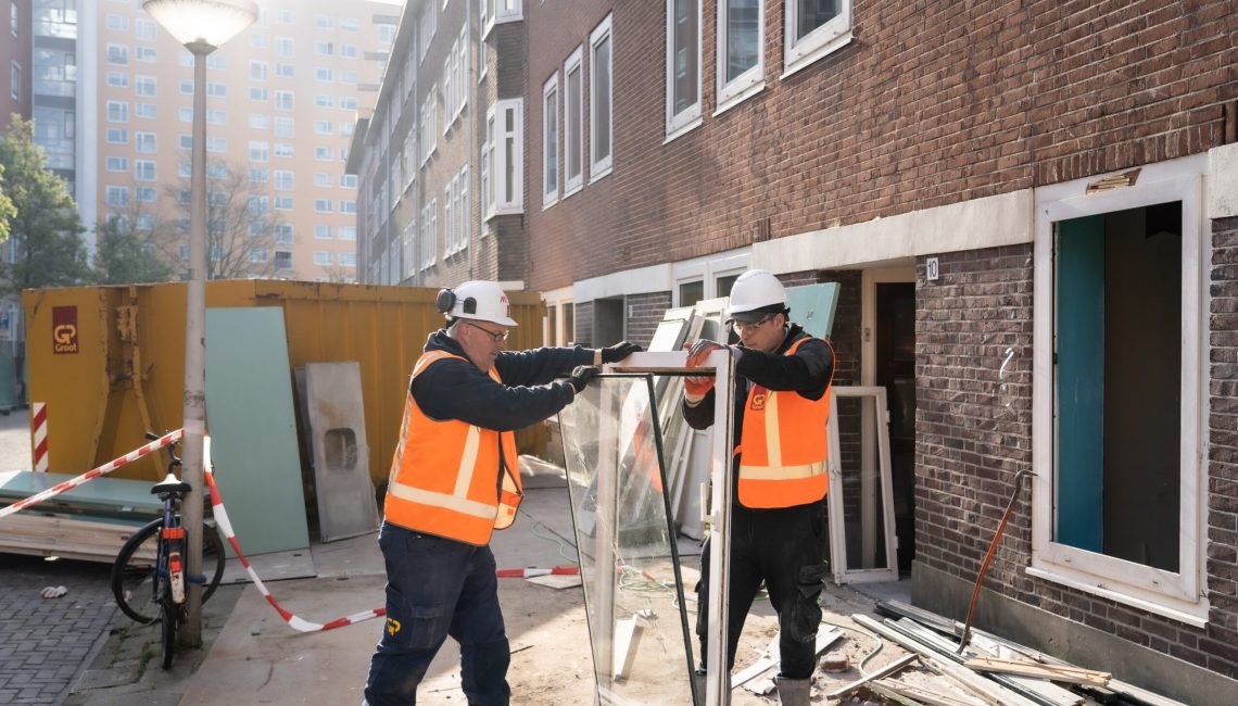 Circulair slopen; veel materialen kunnen hergebruikt worden. Foto GP Groot