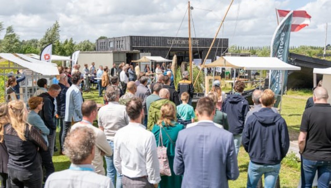 Foto gemaakt tijdens de Circulaire Expo bij Clean2Anywhere in Hoorn. Fotografie: Alex Gitzels/Westfriesland Media.